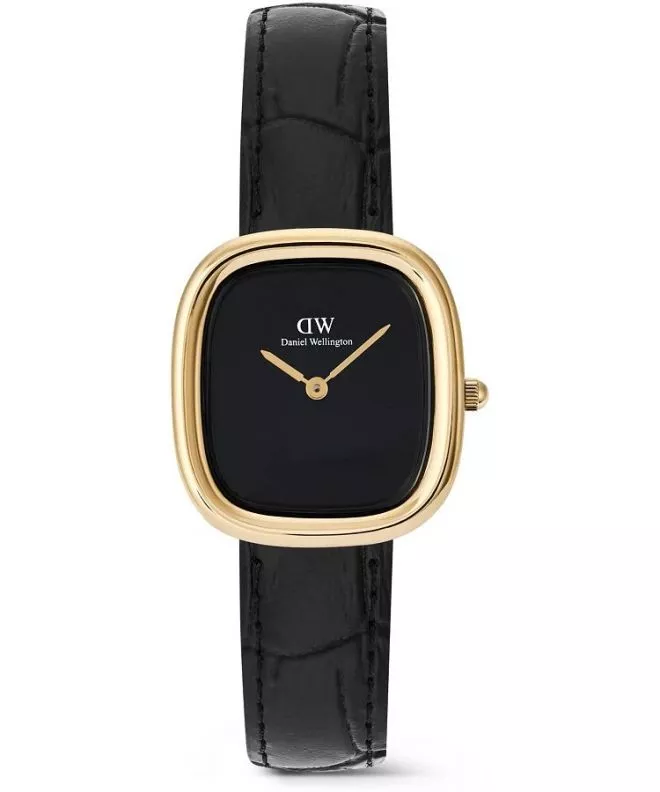 Hodinky dámské Daniel Wellington Margot Reading Onyx Ceramic Gold DW00100880