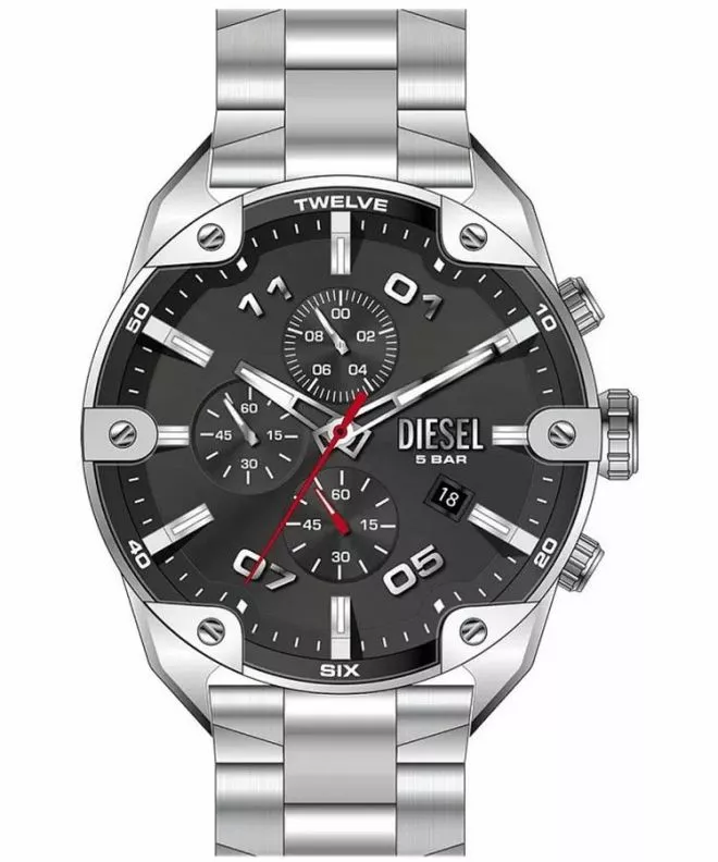 Hodinky pánské Diesel Spiked Chronograph DZ4709