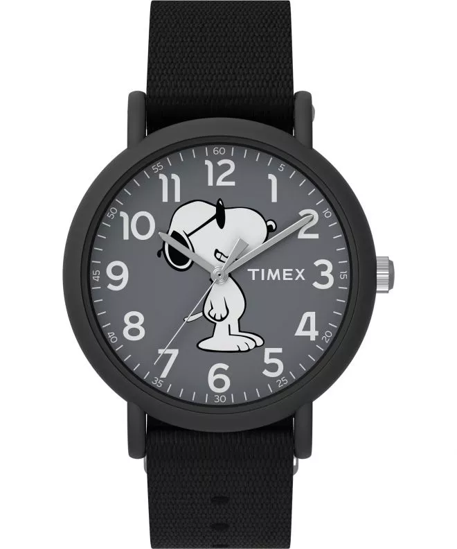 Dětské hodinky Timex Weekender x Peanuts Snoopy TW2T65700 TW2T65700