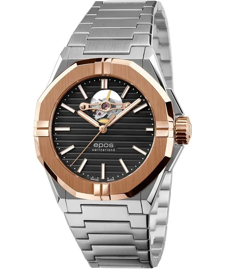 Hodinky pánské Epos Sport Open Heart Automatic 3506.133.34.15.30