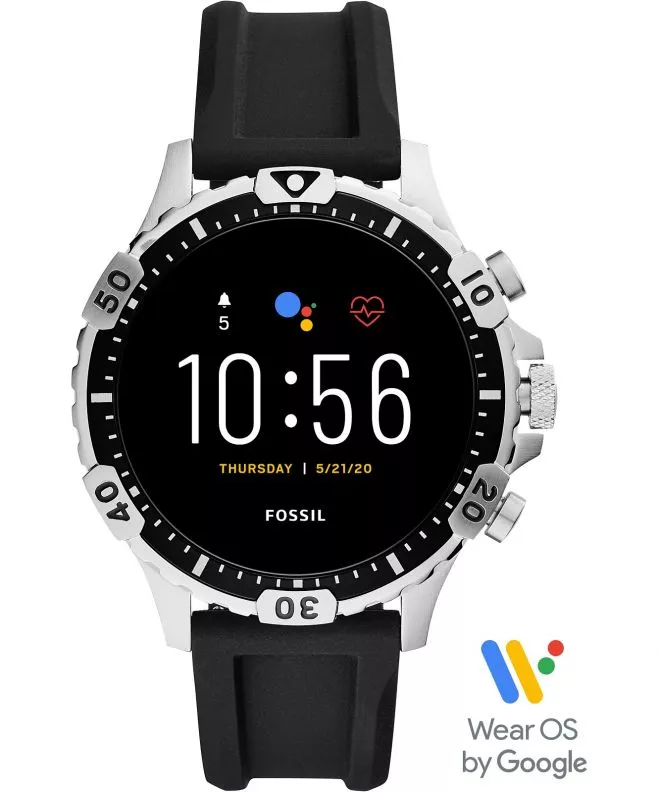 Pánské chytré hodinky Fossil Gen 5 Garrett HR FTW4041 FTW4041