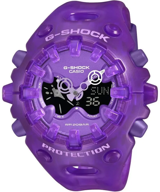 Hodinky unisex G-SHOCK GA-V01 Series Big Case Transparent GA-V01SKE-6AER