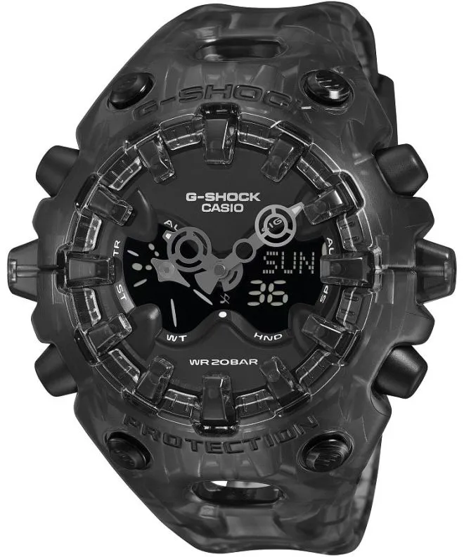 Hodinky unisex G-SHOCK GA-V01 Series Big Case Transparent GA-V01SKE-8AER