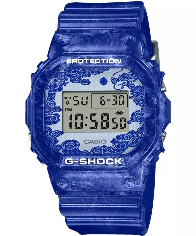 Hodinky Casio G-SHOCK Original Blue and White Pottery DW-5600BWP-2ER