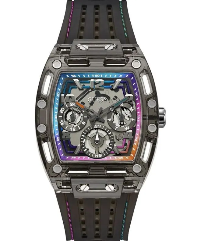 Hodinky pánské Guess Trend Phoenix Skeleton GW0499G14
