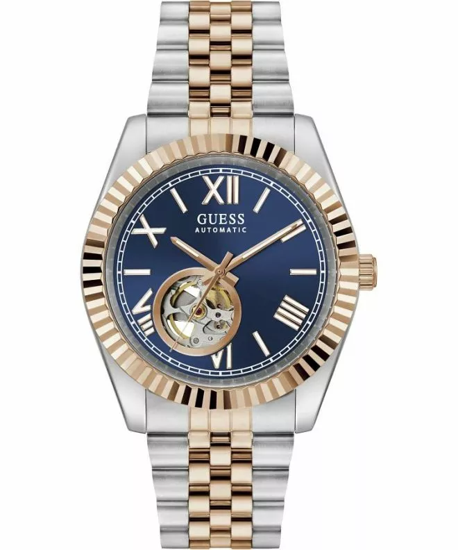 Hodinky pánské Guess Open Heart 2-Tone Automatic GW0984G5