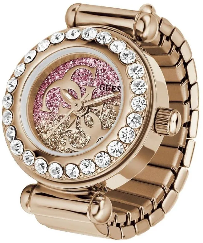 Watch ring dámské Guess Bejeweled Anna GW1022L4
