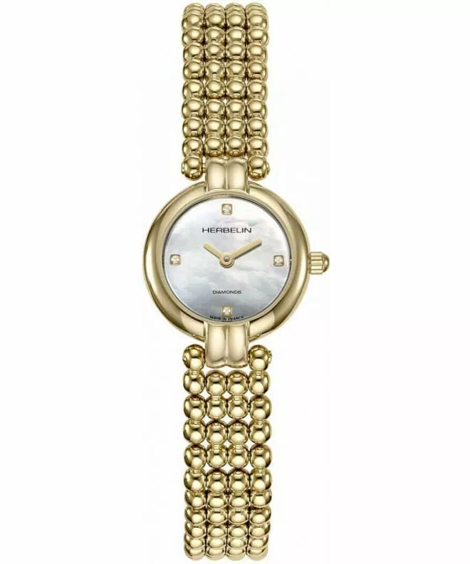 Hodinky dámské Herbelin Perles Mini Diamond 17433BP1N89