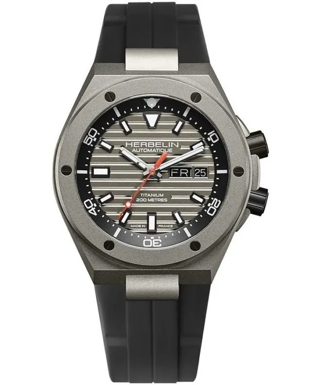 Hodinky pánské Herbelin Cap Camarat Automatic Titanium 1745TITICA