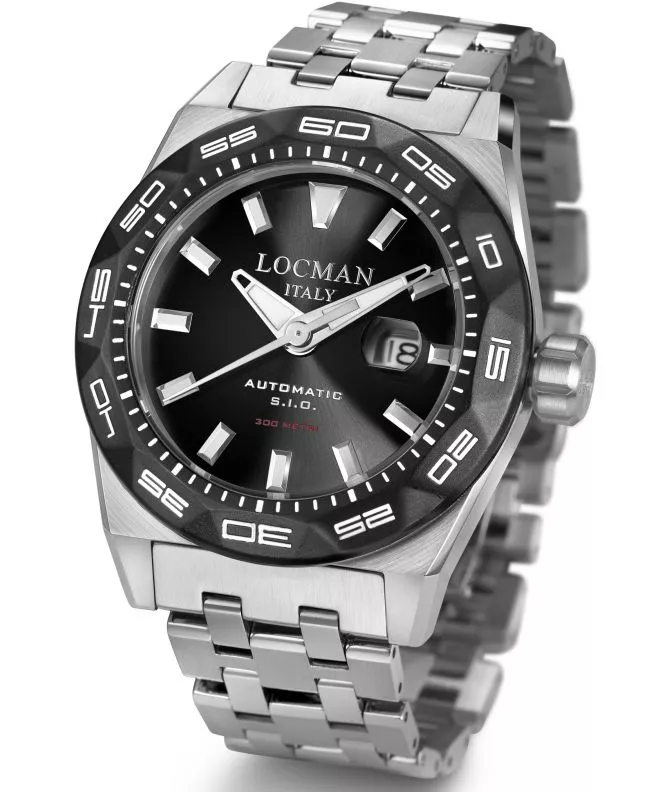 Pánské hodinky Locman Stealth Professional 0215V1-0KBKNKSBR 0215V1-0KBKNKSBR