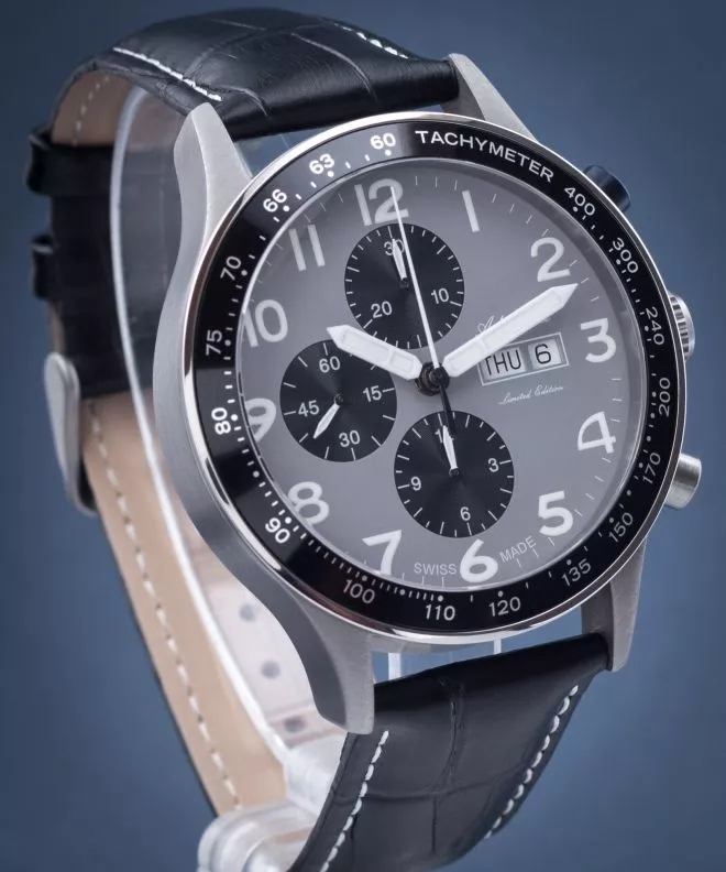 Pánské hodinky Adriatica 1963 Limited Edition Chronograph Automatic Valjoux A1963.4227A A1963.4227A