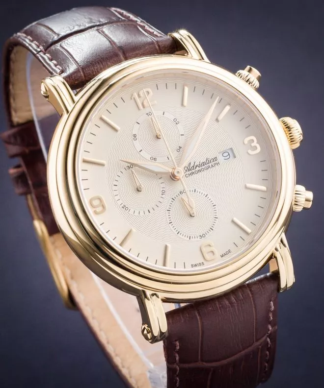 Pánské hodinky Adriatica Classic Chronograph A1194.1251CH A1194.1251CH