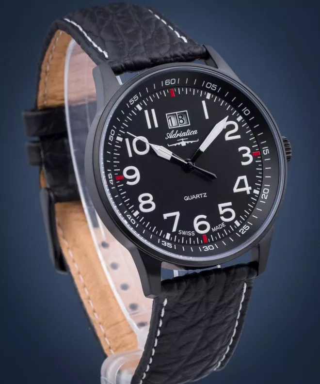 Pánské hodinky Adriatica Aviator A1065.B224Q A1065.B224Q