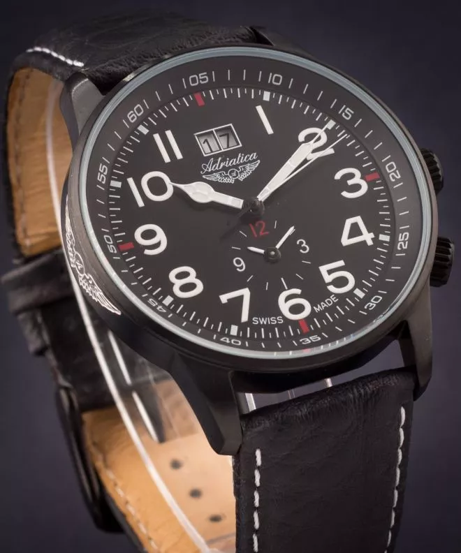 Pánské hodinky Adriatica Aviator A1066.B224Q A1066.B224Q