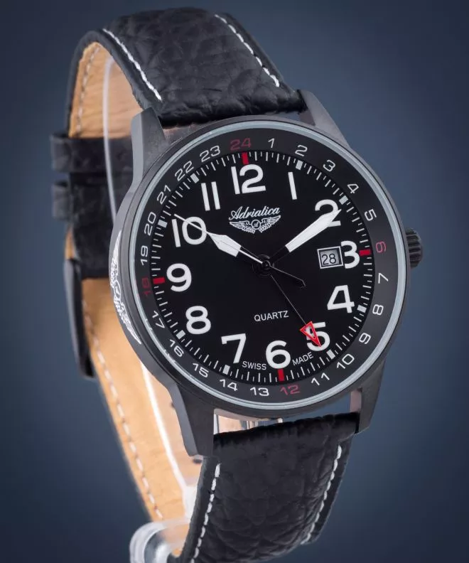 Pánské hodinky Adriatica Aviator A1067.B224Q A1067.B224Q