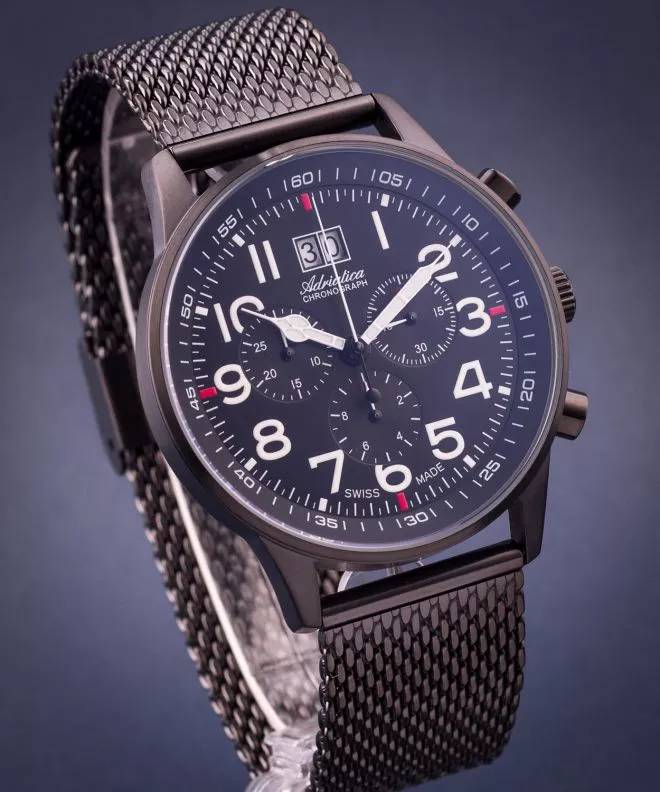 Pánské hodinky Adriatica Chronograph A1076.B124CH A1076.B124CH