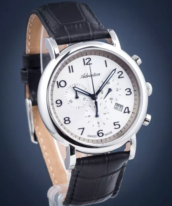Pánské hodinky Adriatica Chronograph A8297.52B3CH A8297.52B3CH