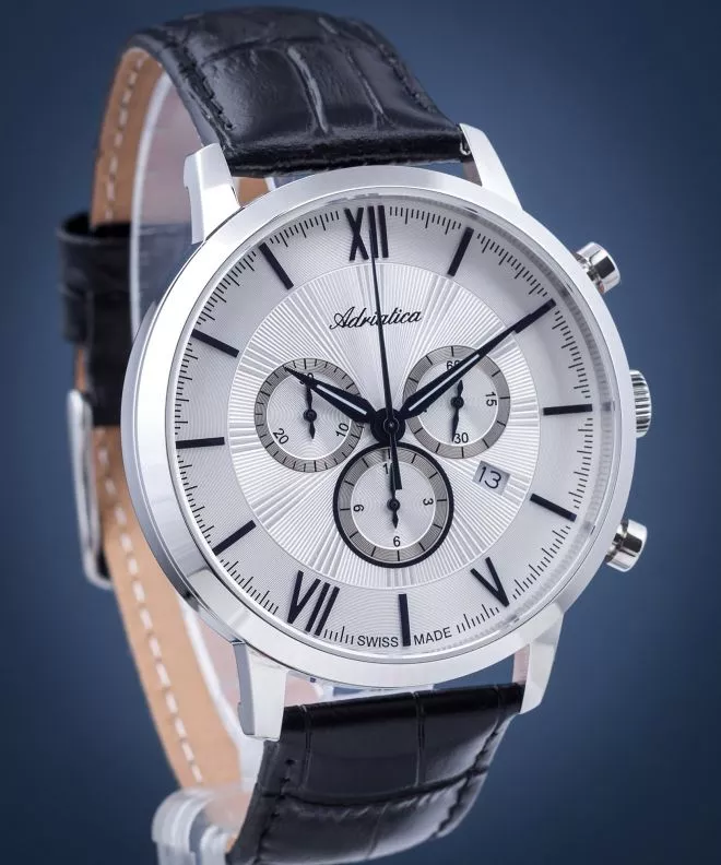 Pánské hodinky Adriatica Chronograph A8298.52B3CH A8298.52B3CH