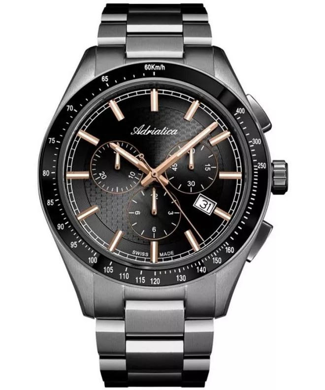 Hodinky Adriatica Classic Chronograph A8245.S1R6CH