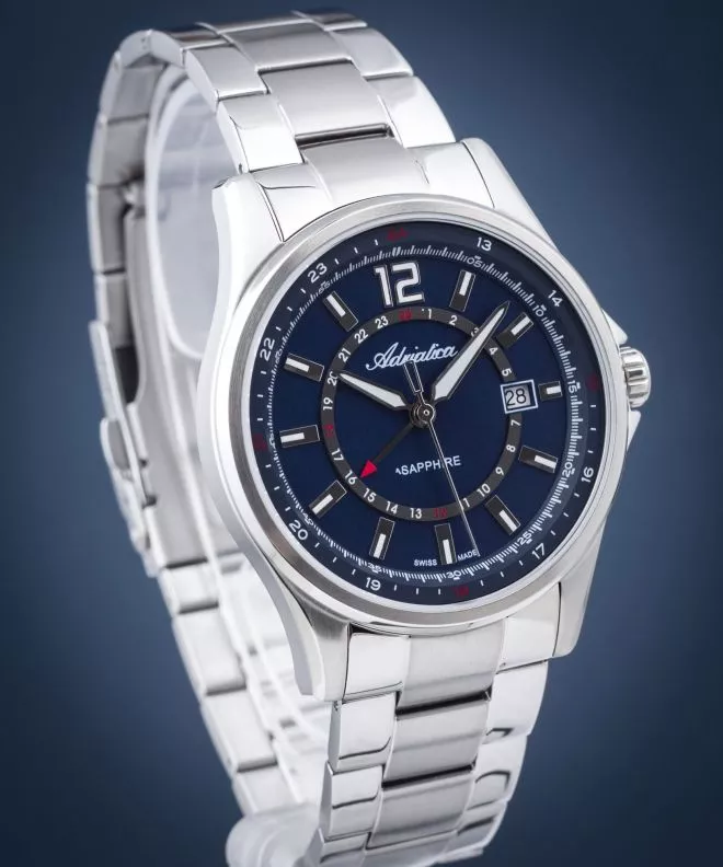 Pánské hodinky Adriatica Classic Sapphire A8325.5155Q