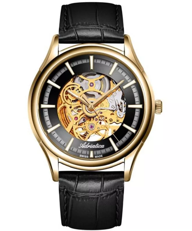 Hodinky Adriatica Classic Skeleton Automatic A2804.1B16AS