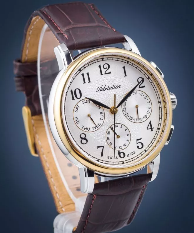 Pánské hodinky Adriatica Multifunction A8256.2223QFXL A8256.2223QFXL