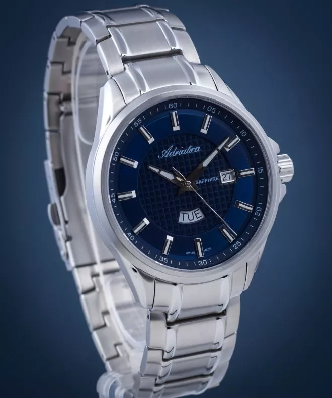 Pánské hodinky Adriatica Sapphire A8321.5115Q A8321.5115Q