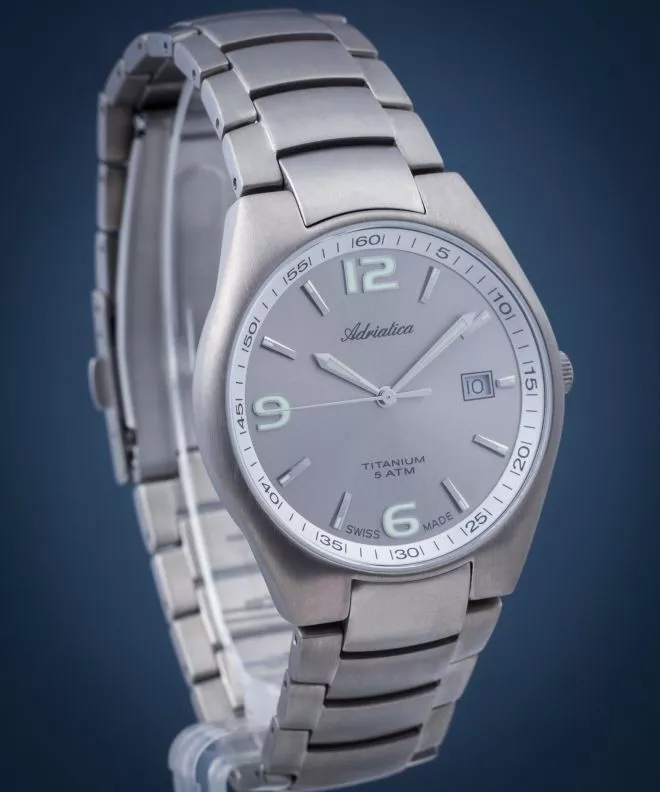 Pánské hodinky Adriatica Titanium A1069.4157Q2 A1069.4157Q2