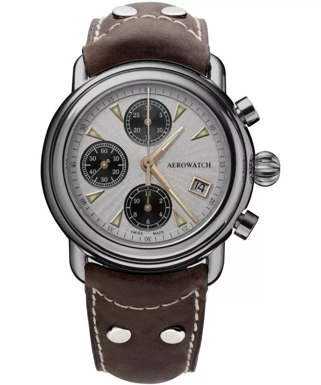 Pánské hodinky Aerowatch 1942 Chrono Automatic 61901-AA09-S 61901-AA09-S