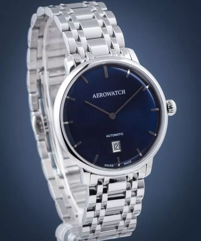 Pánské hodinky Aerowatch Heritage Slim Automatic 67975-AA03-M 67975-AA03-M