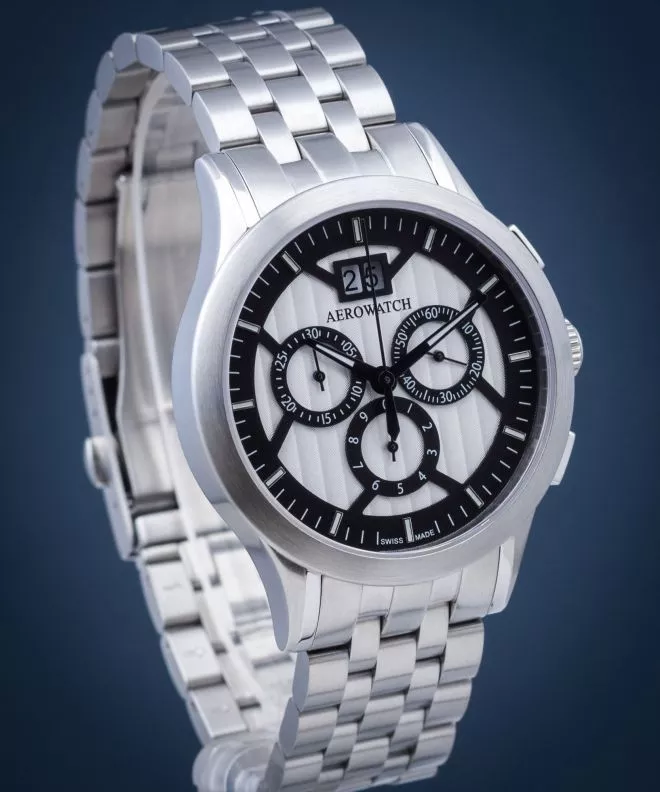 Pánské hodinky Aerowatch Les Grandes Classiques Chrono 80966-AA04-M 80966-AA04-M