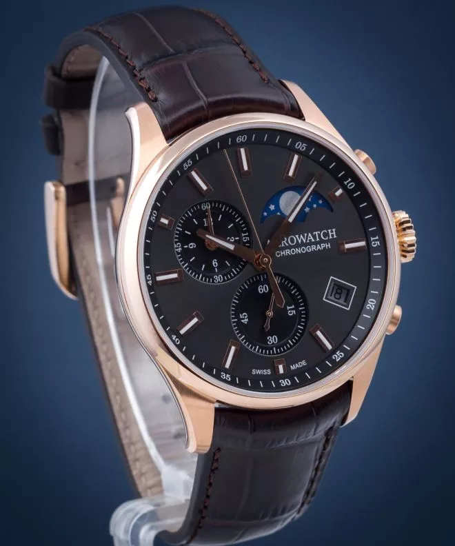 Pánské hodinky Aerowatch Les Grandes Classiques Chronograph 78990-RO02 78990-RO02