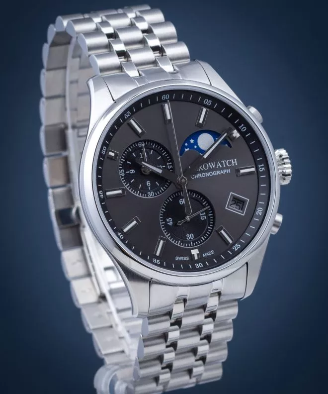 Pánské hodinky Aerowatch Les Grandes Classiques Moon Phase 78990-AA01-M 78990-AA01-M