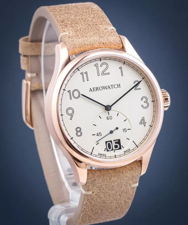 Pánské hodinky Aerowatch Renaissance Big Date 39982-RO10 39982-RO10