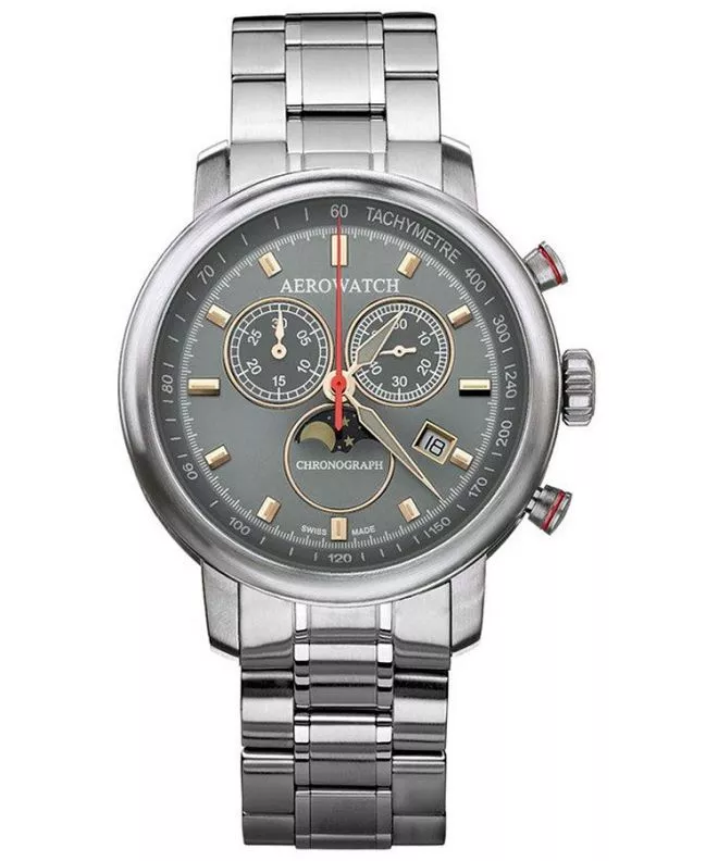 Pánské hodinky Aerowatch Renaissance Chronograph Moon Phases 84936-AA06-M 84936-AA06-M