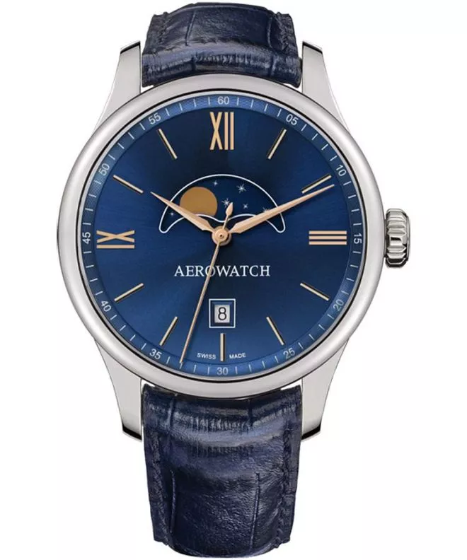 Pánské hodinky Aerowatch Renaissance Moon Phase 08985-AA01 08985-AA01