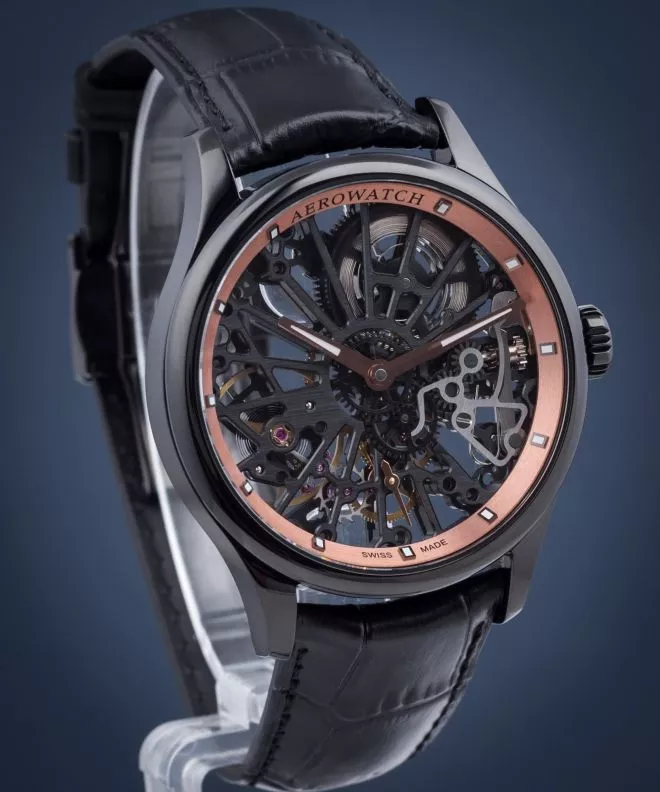 Pánské hodinky Aerowatch Renaissance Skeleton Cobweb 50981-NO20 50981-NO20