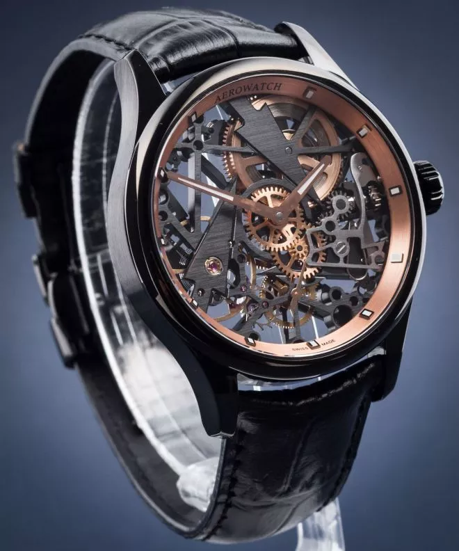 Pánské hodinky Aerowatch Renaissance Skeleton Fir Tree 50981-NO12 50981-NO12
