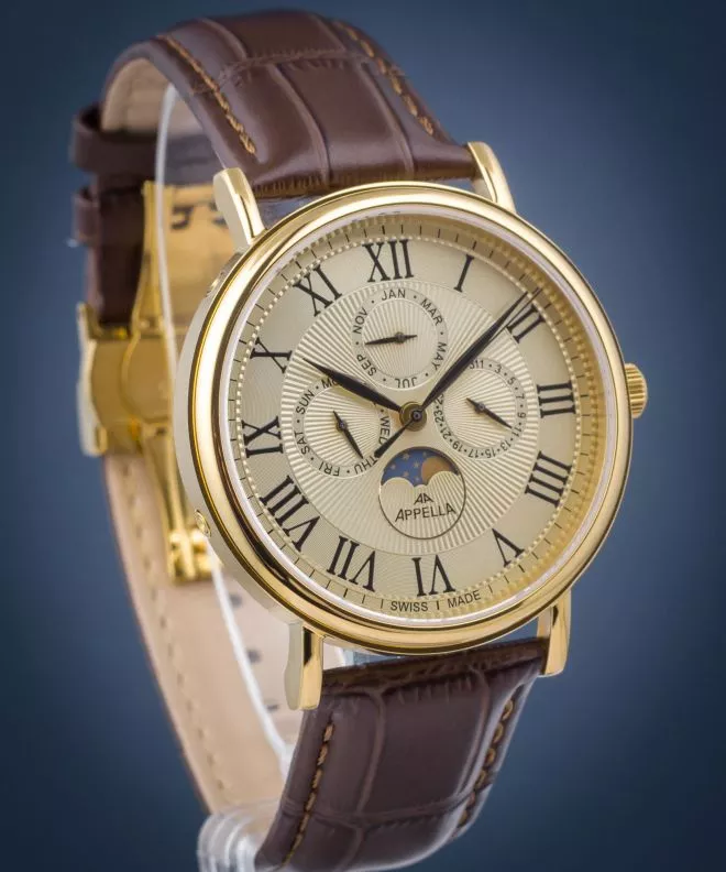 Hodinky Appella Moonphase L70004.1B31QF