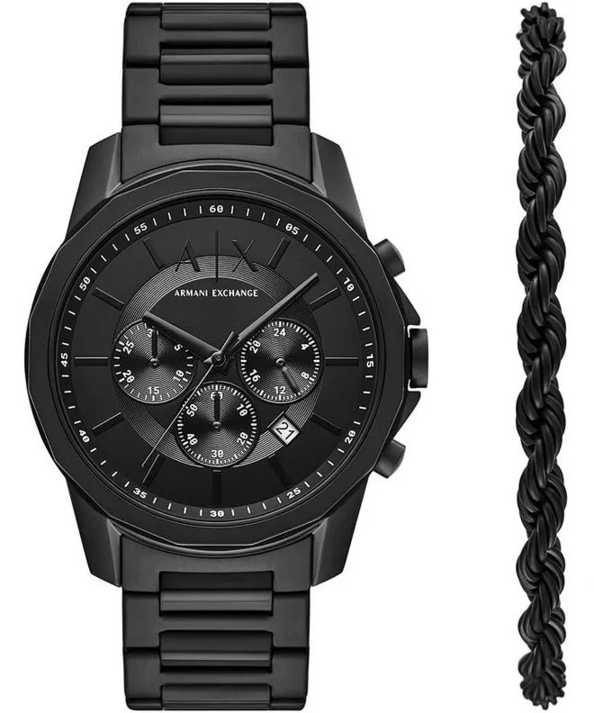 Hodinky Armani Exchange Banks Chronograph SET AX7163SET