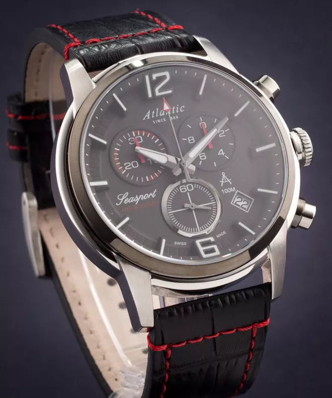 Pánské hodinky Atlantic Seasport Chronograph 87461.42.45 87461.42.45