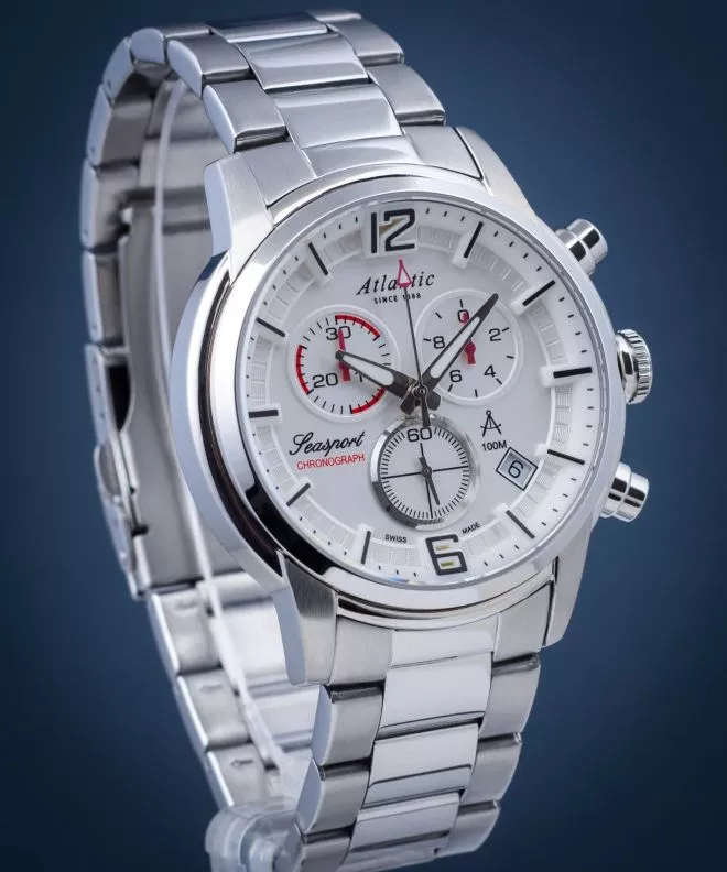 Pánské hodinky Atlantic Seasport Chronograph 87466.41.25 87466.41.25