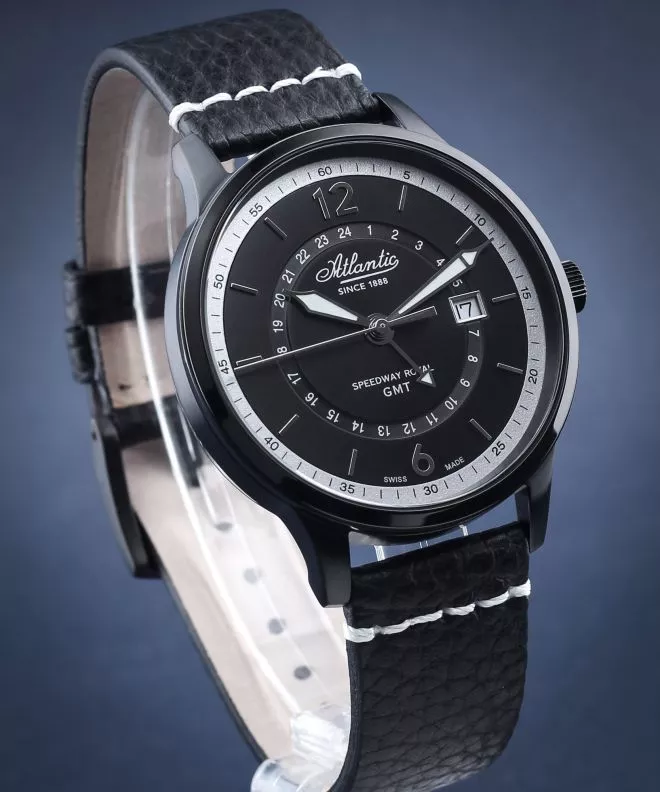 Pánské hodinky Atlantic Speedway Royal GMT 68551.46.62 68551.46.62