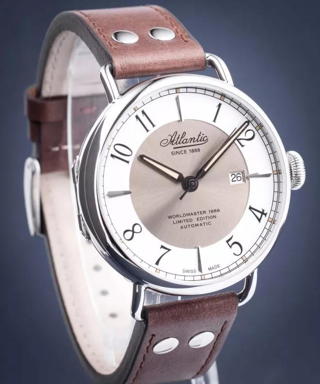 Pánské hodinky Atlantic Worldmaster 130th Anniversary Automatic Limited Edition 57750.41.25B 57750.41.25B