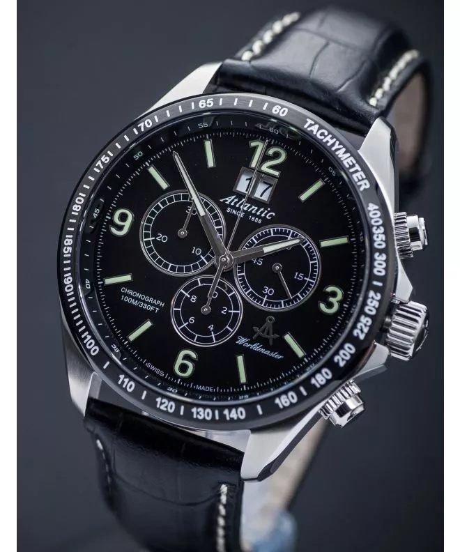 Pánské hodinky Atlantic Worldmaster Chrono 55460.47.66 55460.47.66
