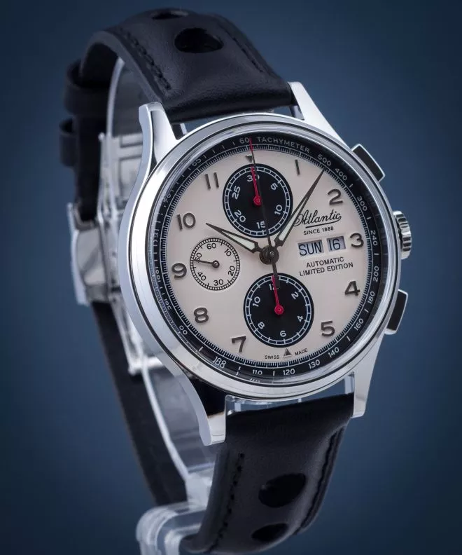 Pánské hodinky Atlantic Worldmaster Chronograph Valjoux Automatic Limited Edition 55852.41.93 55852.41.93