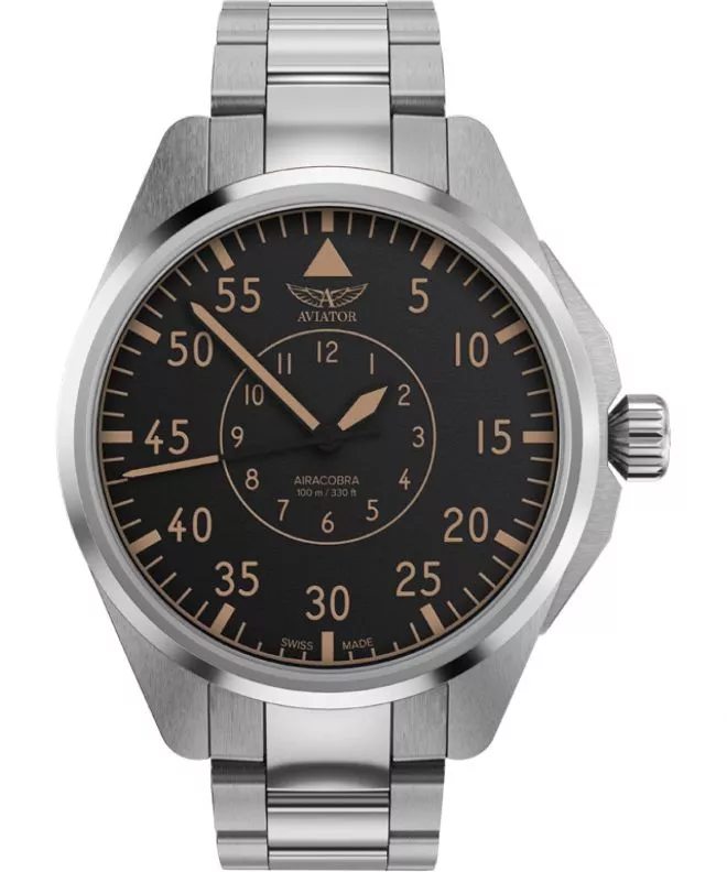 Hodinky Aviator Airacobra 43 Heritage Automatic V.3.39.0.340.5