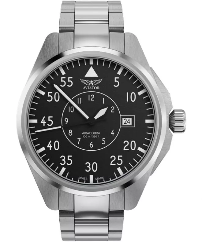 Hodinky Aviator Airacobra 43 Heritage Automatic V.3.39.0.341.5