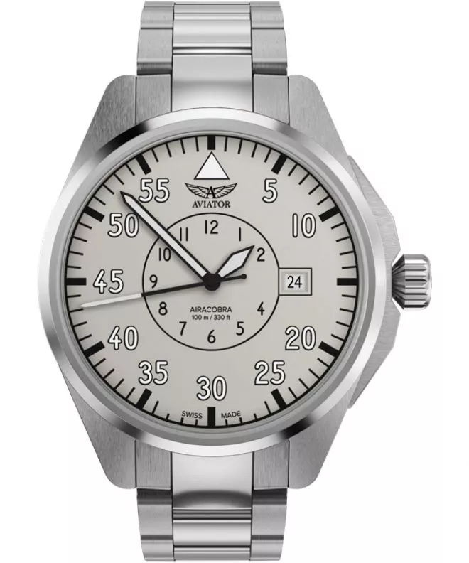 Hodinky Aviator Airacobra 43 Heritage Automatic V.3.39.0.342.5