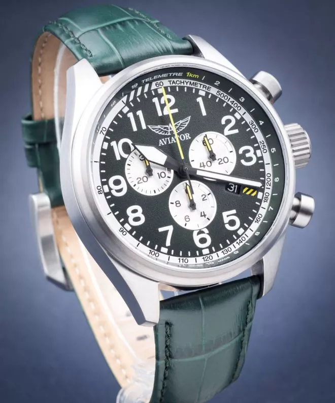 Pánské hodinky Aviator Airacobra P45 Chrono V.2.25.7.171.4 V.2.25.7.171.4